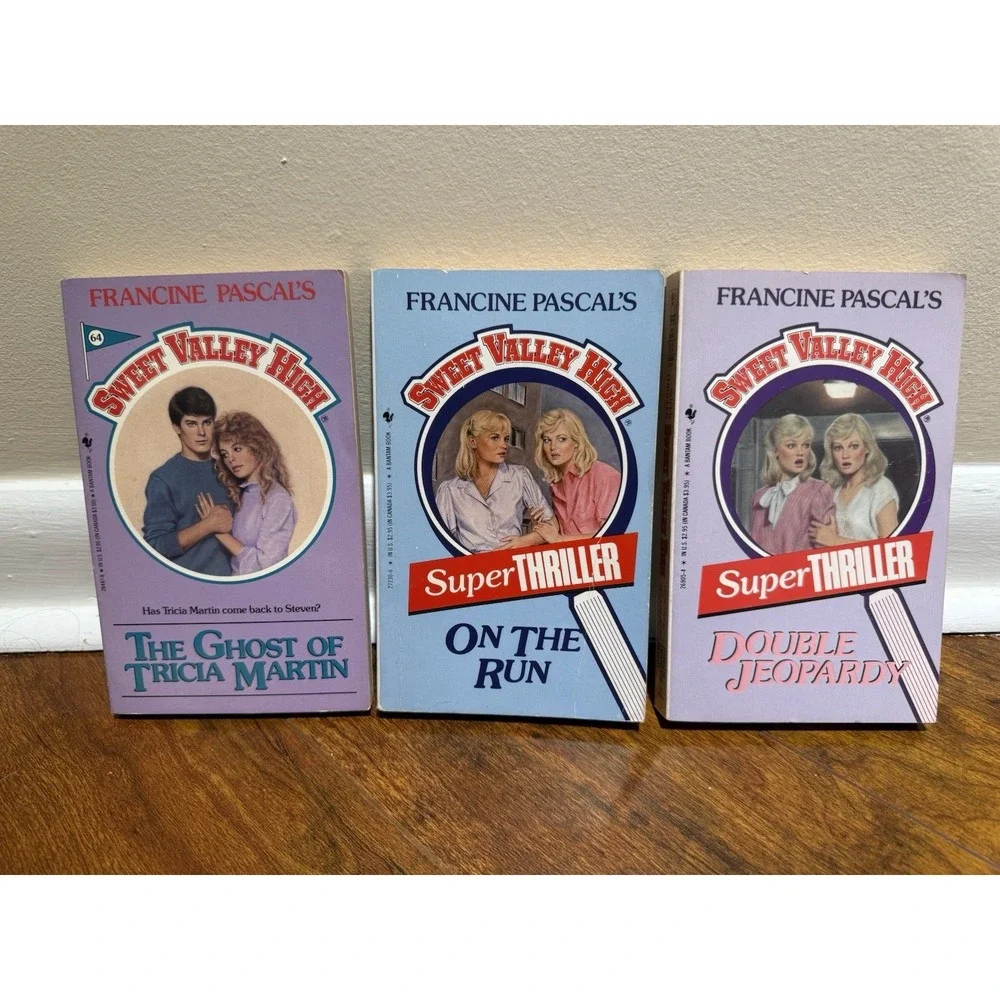 Lot Of 9 Sweet Valley High Paperback Books 1980's Francine Pascal
